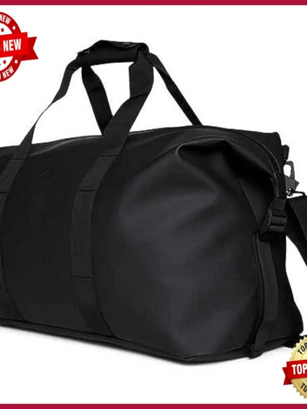 Waterproof Travel Duffel Bag with Adjustable Strap, 36L Capacity